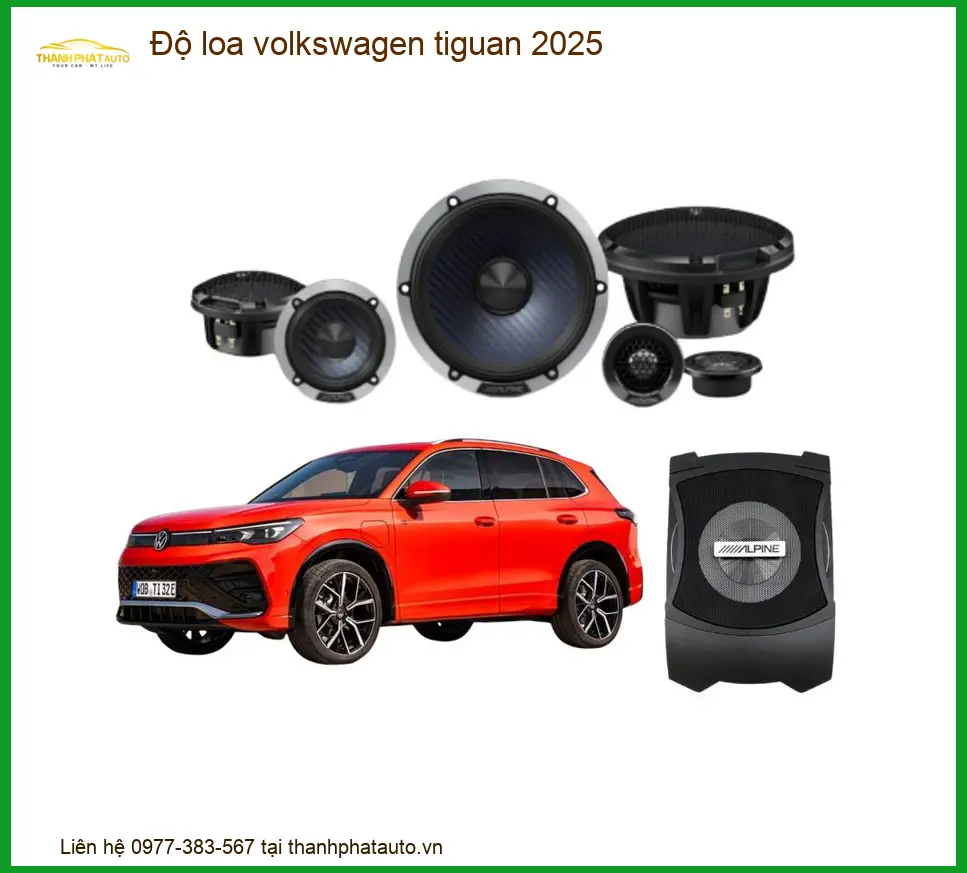 Độ Loa Ô Tô Volkswagen Tiguan - Trung Tâm Nâng Cấp Âm Thanh Uy Tín TPHCM