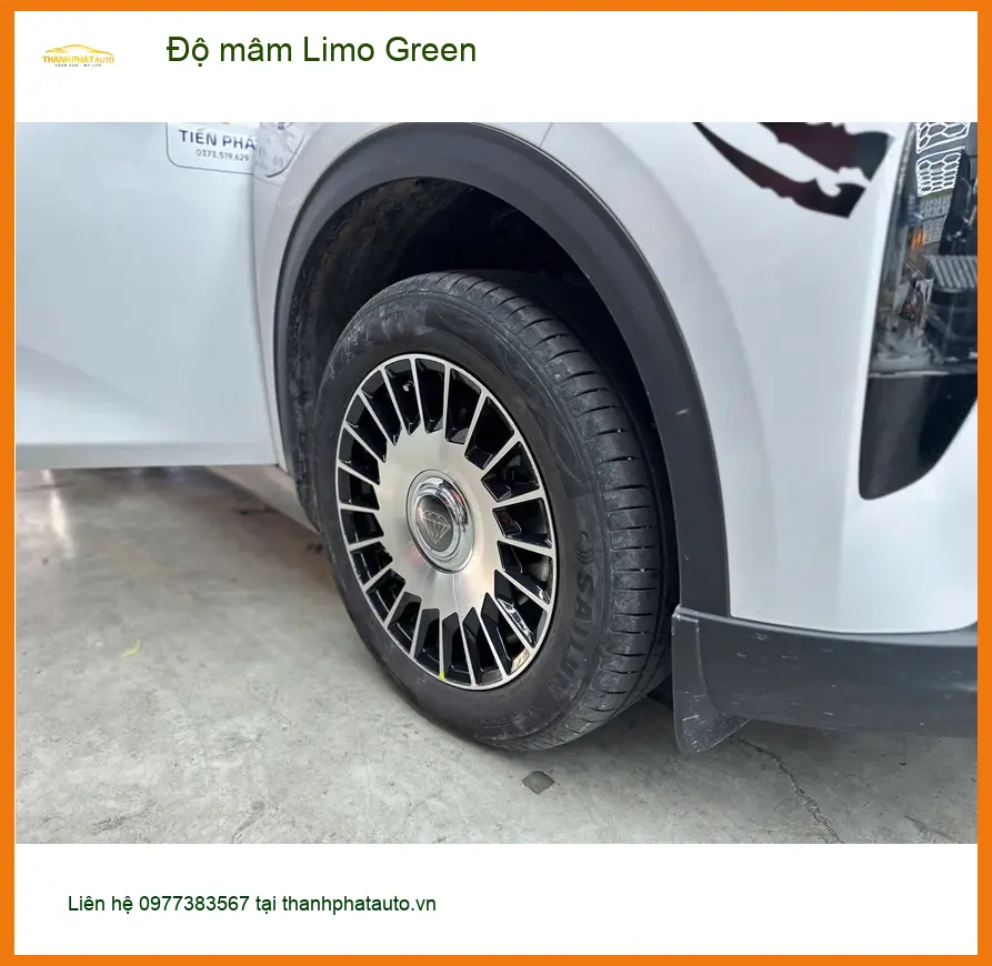 Anh Kiên độ mâm Limo Green cho Honda CR-V tại Quận 9 để xe sang hơn ảnh thực tế 2