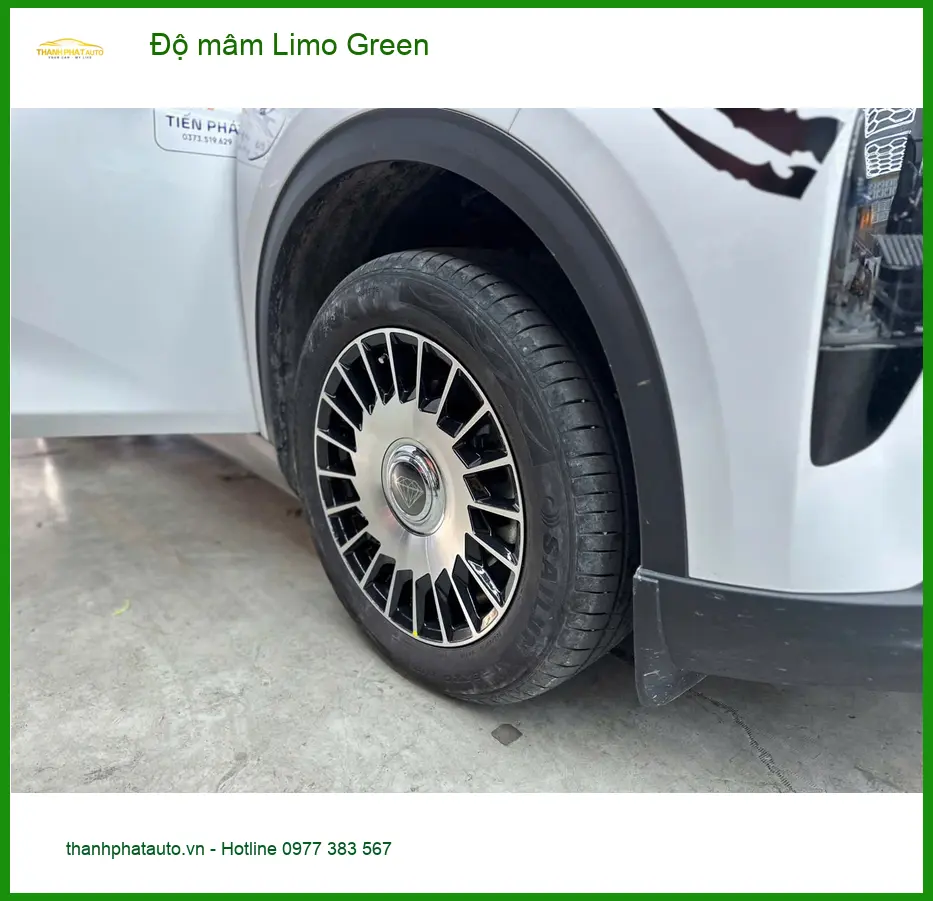 Anh Tuấn Kiệt độ mâm Limo Green cho Ford Everest tại Quận 12