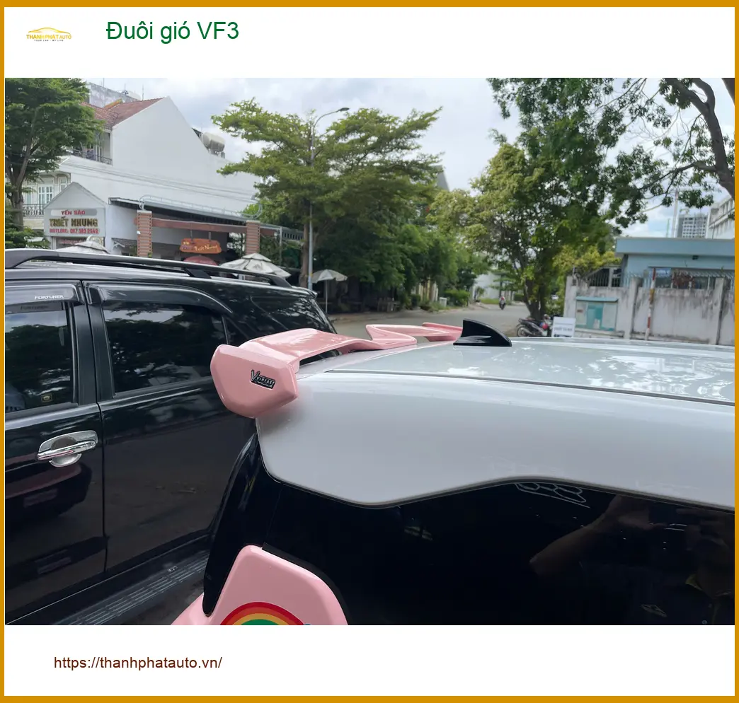 Anh Thắng lắp đuôi gió VF3 tại Quận Gò Vấp muốn nâng tầm diện mạo xe ảnh thực tế 2