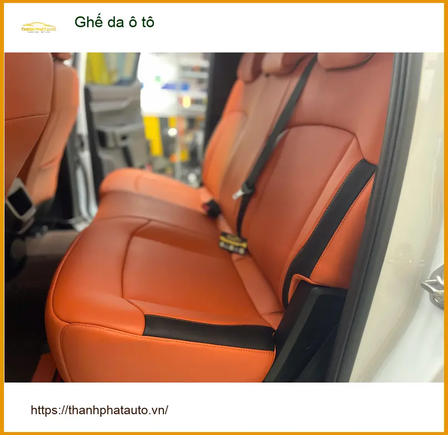 Chị Hương Giang bọc ghế da ô tô Hyundai Accent tại Quận Huyện Nhà Bè để làm mới không gian xe ảnh thực tế 4