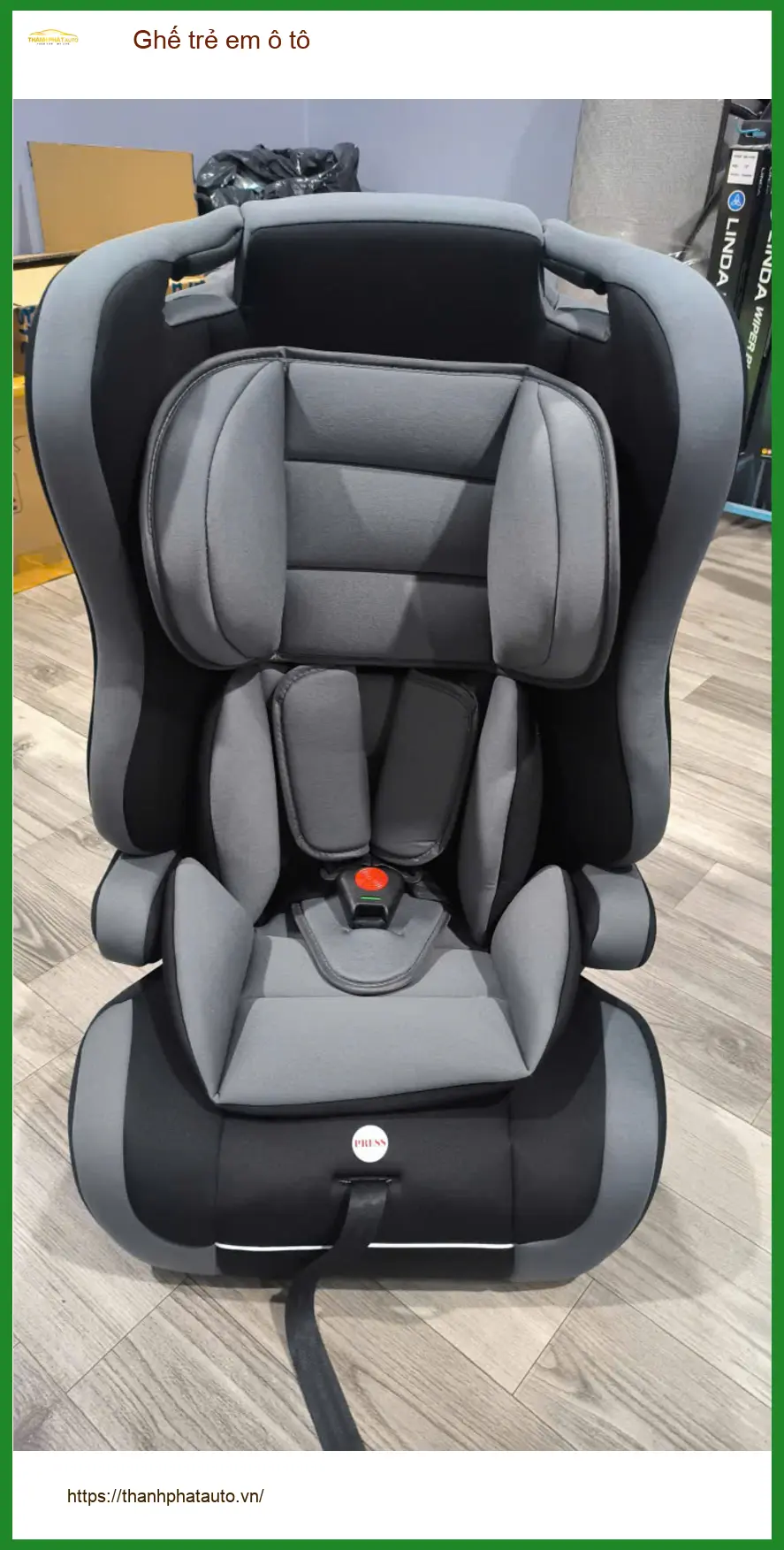 Chị Thanh trang bị ghế trẻ em ô tô chính hãng cho Hyundai Accent tại Quận Gò Vấp ảnh thực tế 5