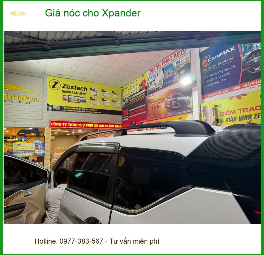 Anh Tuấn lắp giá nóc Xpander tại Cần Giờ chuẩn bị cho chuyến du lịch ảnh thực tế 2