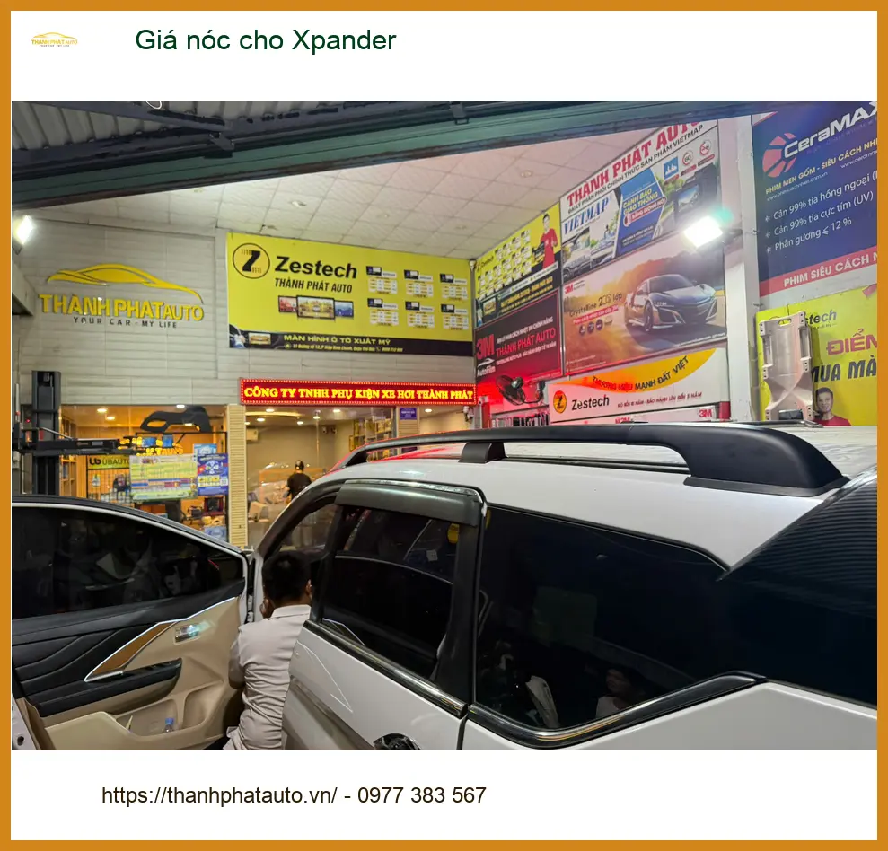 Anh Tuấn lắp giá nóc Xpander tại Cần Giờ chuẩn bị cho chuyến du lịch ảnh thực tế 3