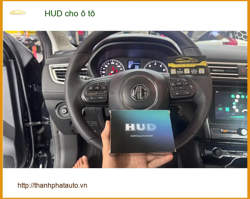 Anh Lợi lắp HUD cho Toyota Raize tại Quận 6 để dễ quan sát tốc độ ảnh thực tế 3