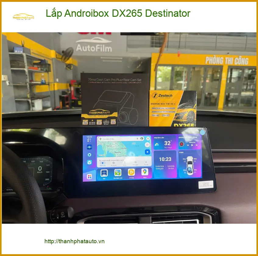 Chị Lan Anh lắp Androibox DX265 Destinator cho Hyundai Accent tại Quận 12 để giải trí đỉnh cao