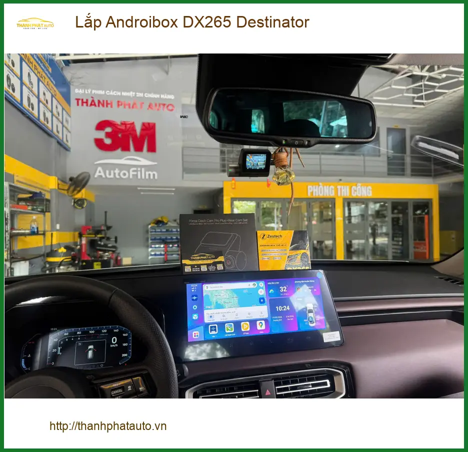 Anh Quang lắp Androibox DX265 Destinator Honda City tại Quận Gò Vấp
