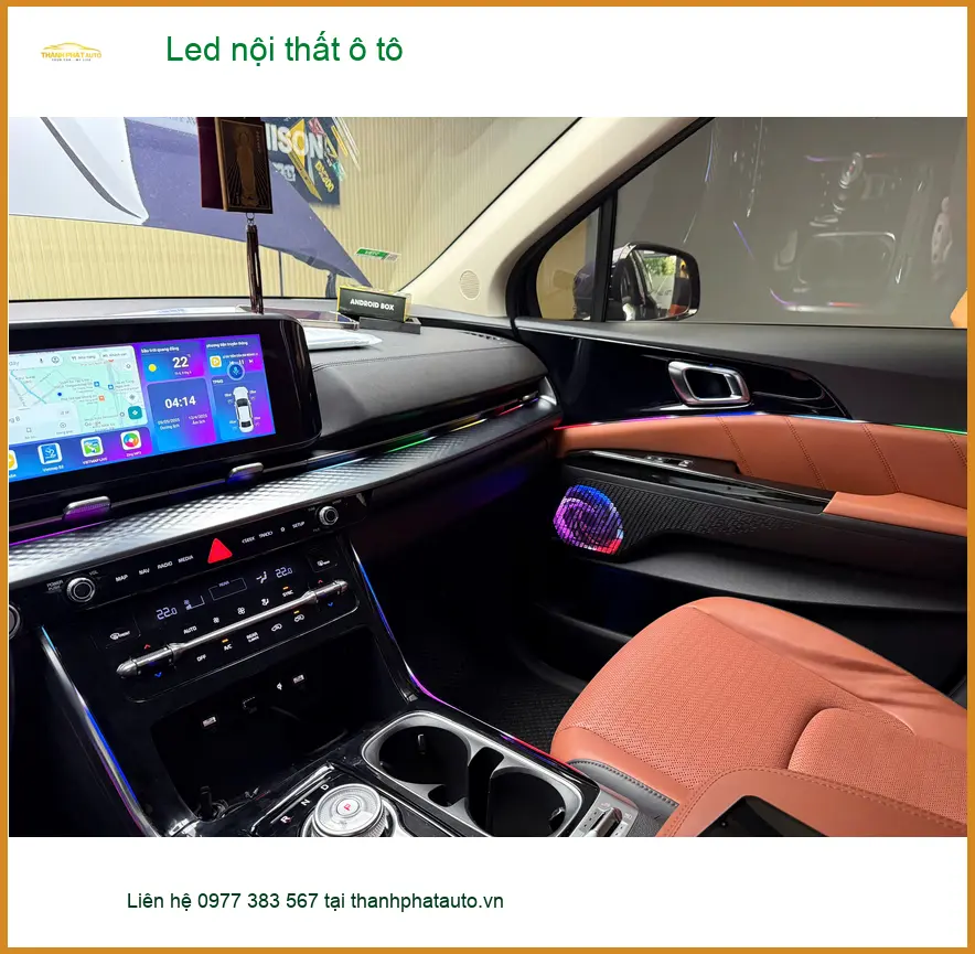 Anh Tiến lắp Led nội thất ô tô cho Honda CR-V tại Quận Gò Vấp ảnh thực tế 2