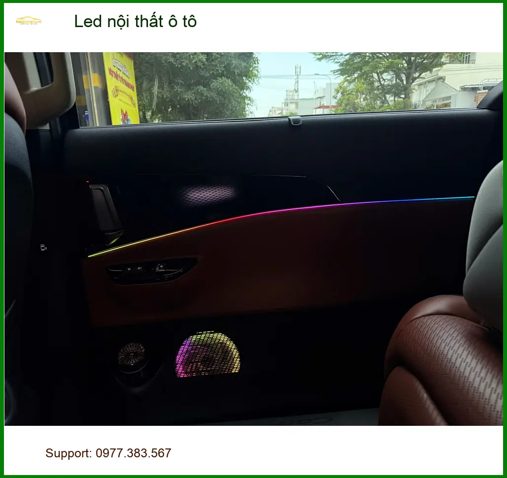Anh Khang lắp Led nội thất ô tô Kia K3 ở Quận 9 để tăng thêm thẩm mỹ