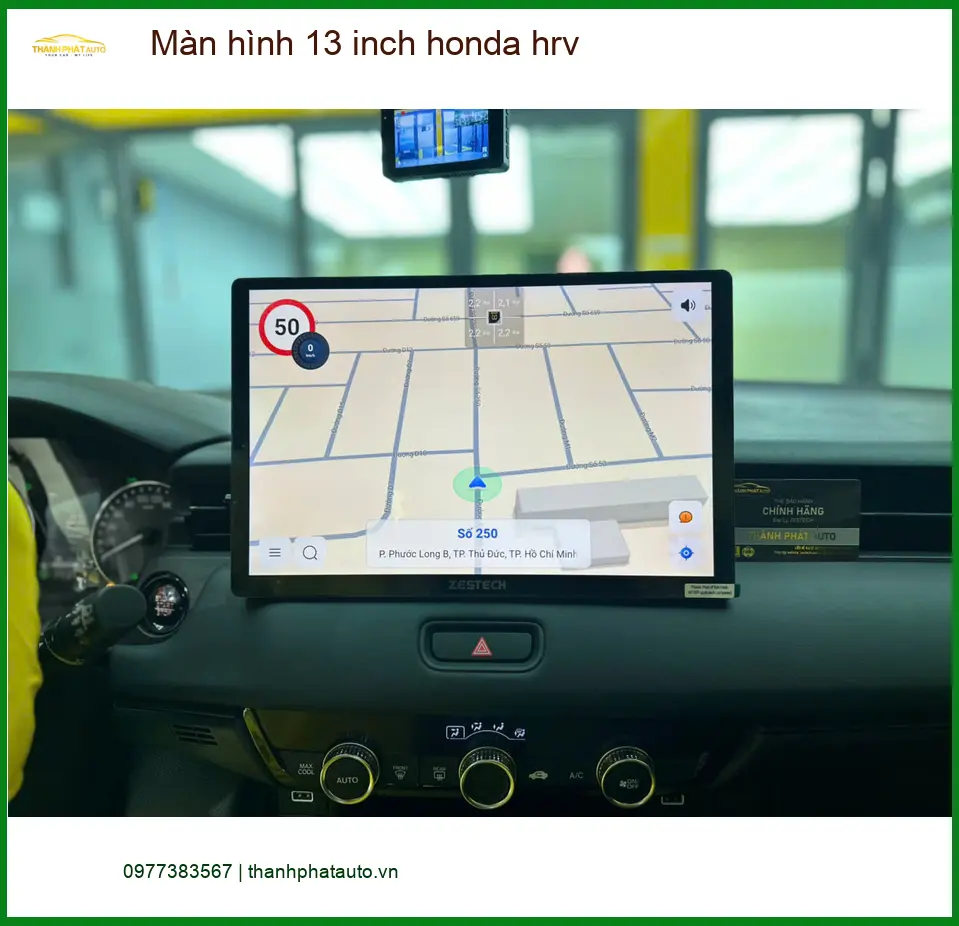 Anh Khải nâng cấp màn hình 13 inch Honda HR-V tại Quận Bình Thạnh. ảnh thực tế 2