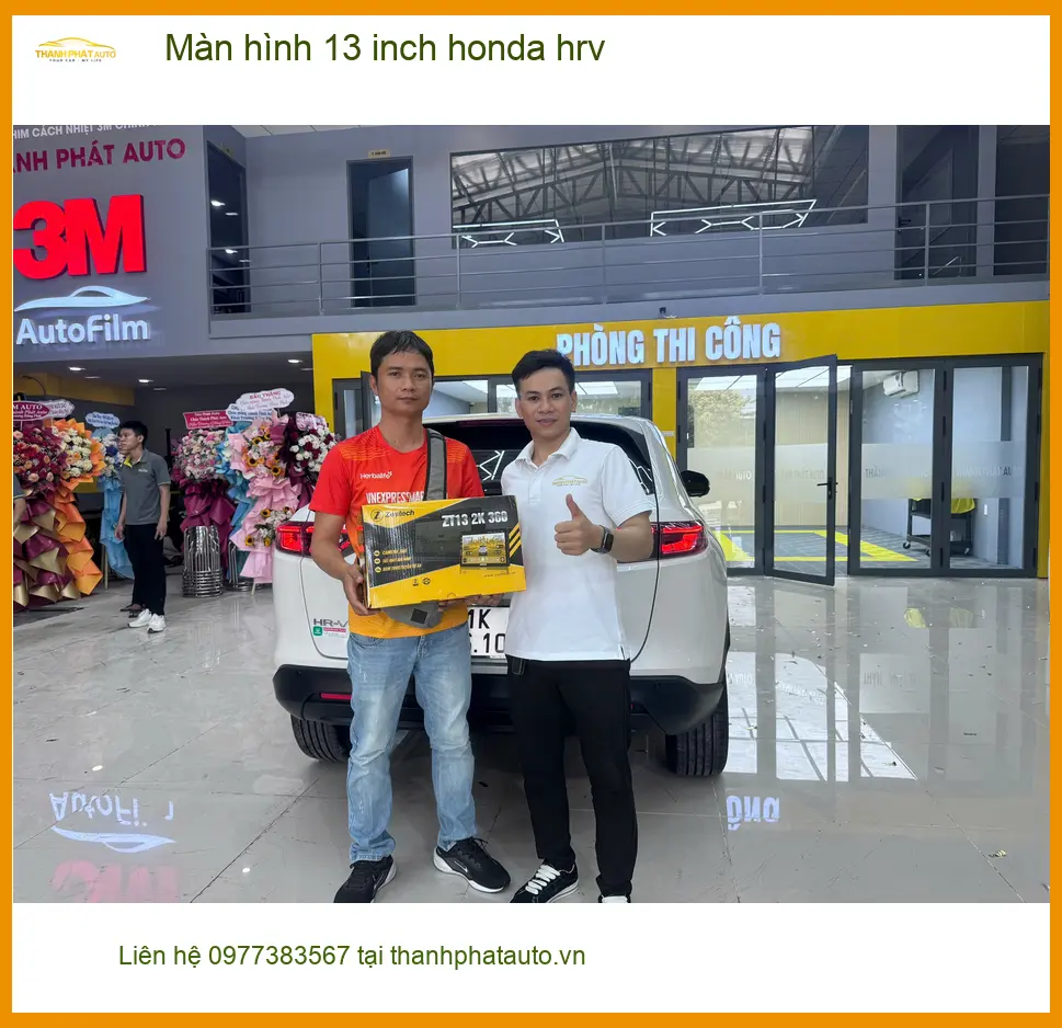Anh Khải nâng cấp màn hình 13 inch Honda HR-V tại Quận Bình Thạnh. ảnh thực tế 4