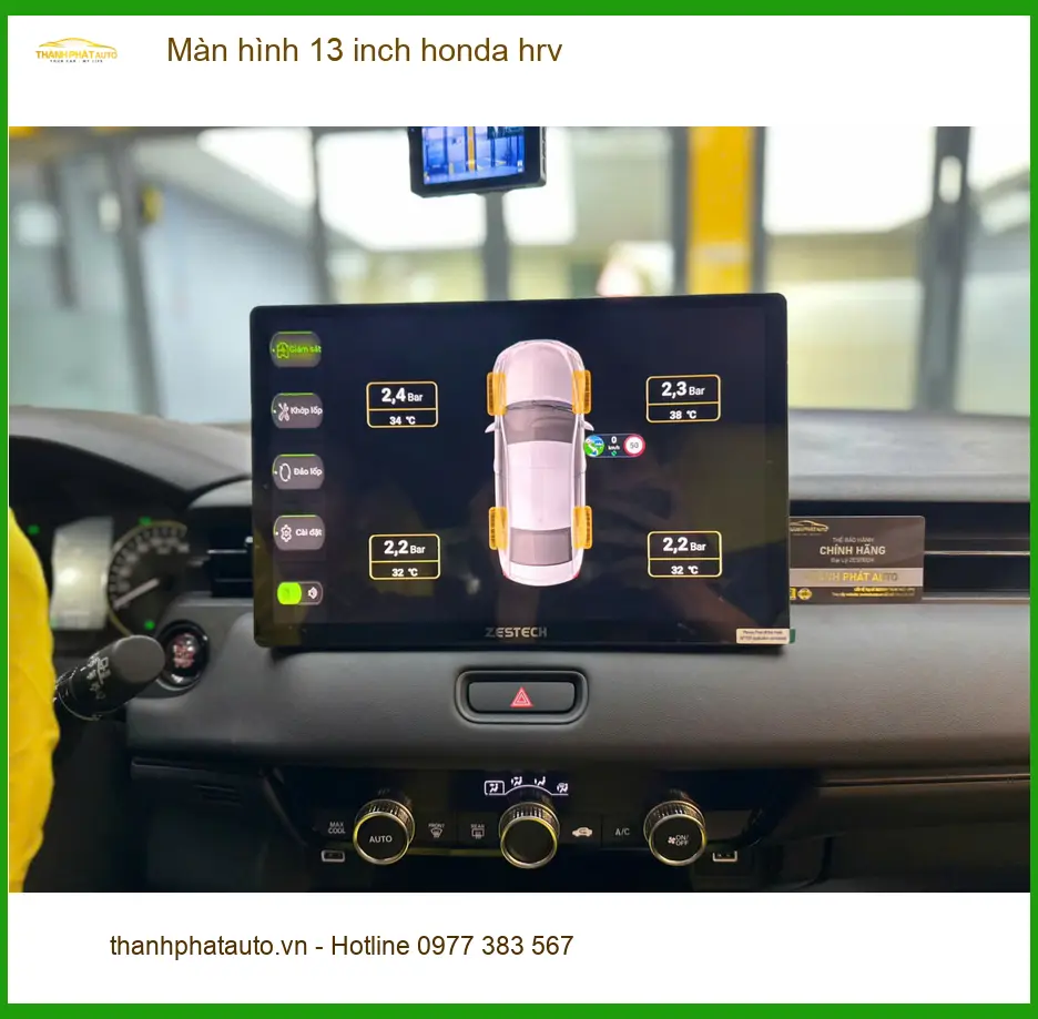 Anh Khải nâng cấp màn hình 13 inch Honda HR-V tại Quận Bình Thạnh. ảnh thực tế 5