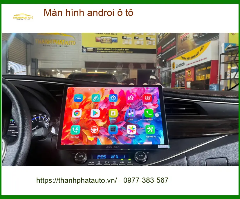Anh Duy nâng cấp màn hình Android ô tô cho Mazda 3 tại Quận Thủ Đức.