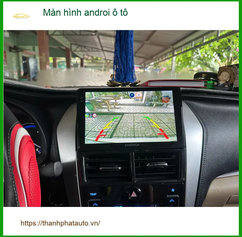 Anh Hưng nâng cấp màn hình Android ô tô cho Hyundai Accent tại Hóc Môn ảnh thực tế 4