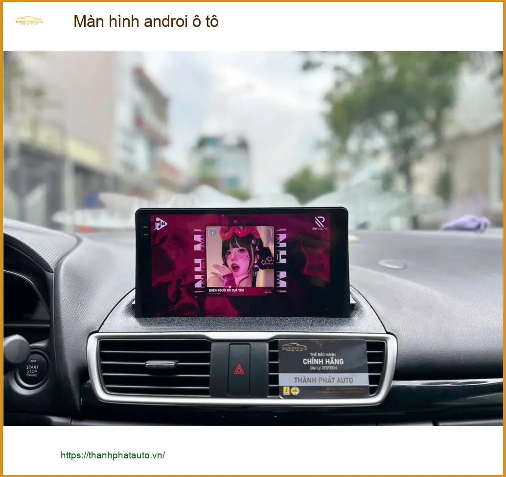 Chú Phong lắp Màn hình androi ô tô cho Mitsubishi Triton ở Hóc Môn ảnh thực tế 2
