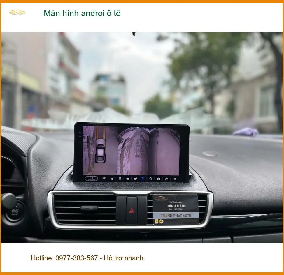 Chú Phong lắp Màn hình androi ô tô cho Mitsubishi Triton ở Hóc Môn ảnh thực tế 3