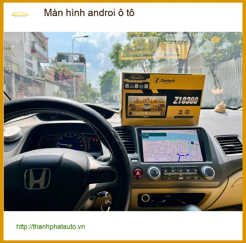 Anh Thắng lắp màn hình Android ô tô Kia K3 tại Quận 12 để trải nghiệm công nghệ mới ảnh thực tế 2