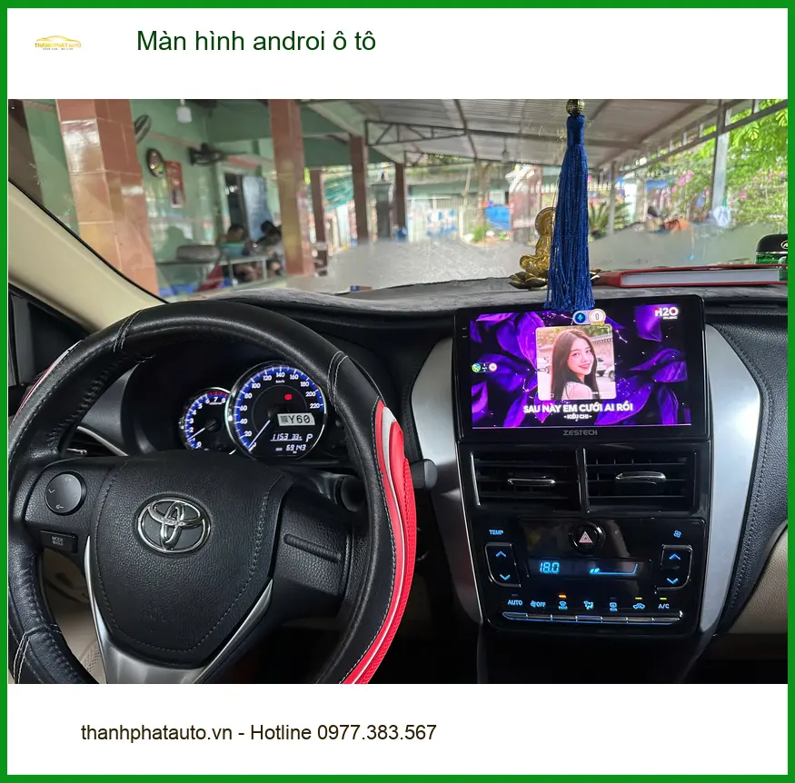 Anh Cường nâng cấp màn hình Android ô tô cho Hyundai Accent tại Quận 10 ảnh thực tế 4
