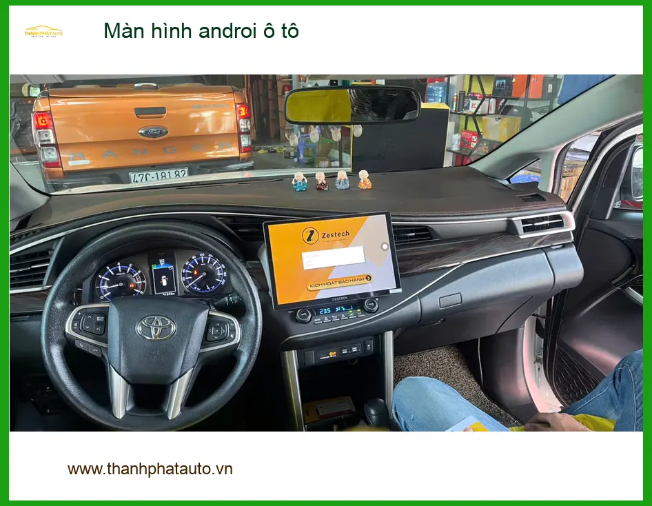 Chị Thảo lắp màn hình Android ô tô cho Hyundai Kona ở Hóc Môn để nâng cao trải nghiệm lái ảnh thực tế 3