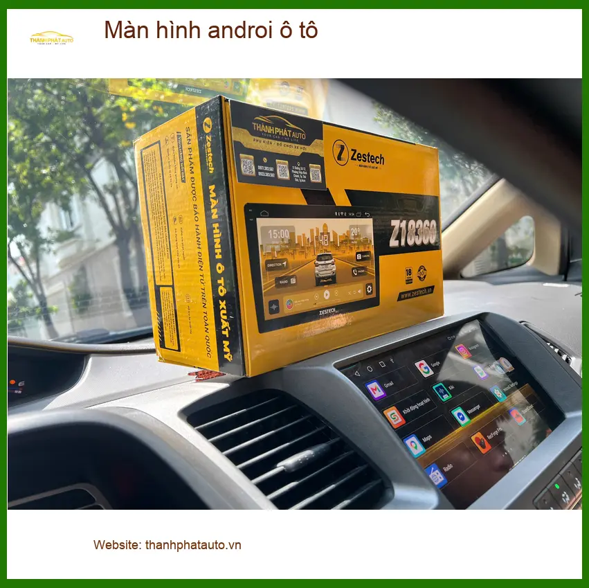 Chị Thảo lắp màn hình Android ô tô cho Honda Civic tại Quận Bình Thạnh để tăng tiện ích