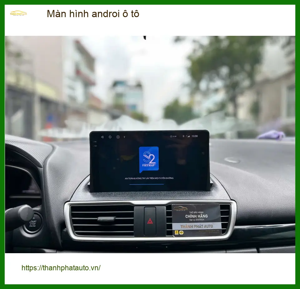 Chú Minh lắp màn hình Android ô tô Toyota Rush tại Cần Giờ ảnh thực tế 5