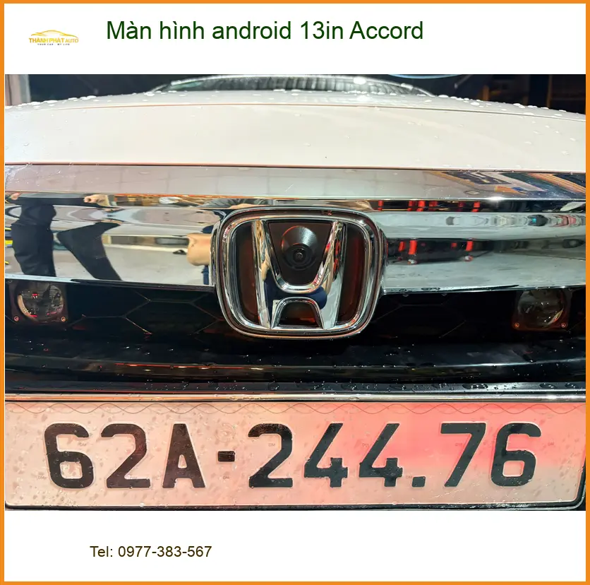 Anh Dũng lắp màn hình android 13in Accord ở Quận Bình Tân để trải nghiệm tốt hơn.