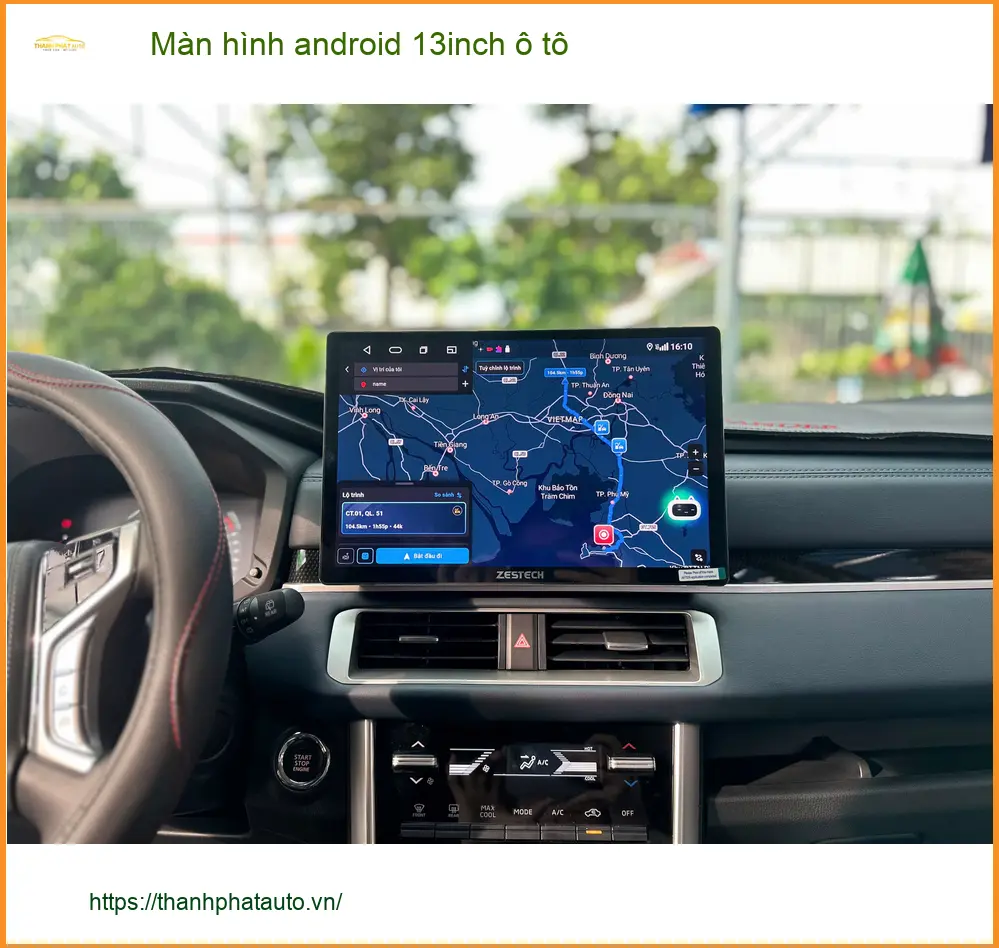 Anh Cường lắp màn hình Android 13inch ô tô cho Toyota Vios tại Quận 2. ảnh thực tế 2