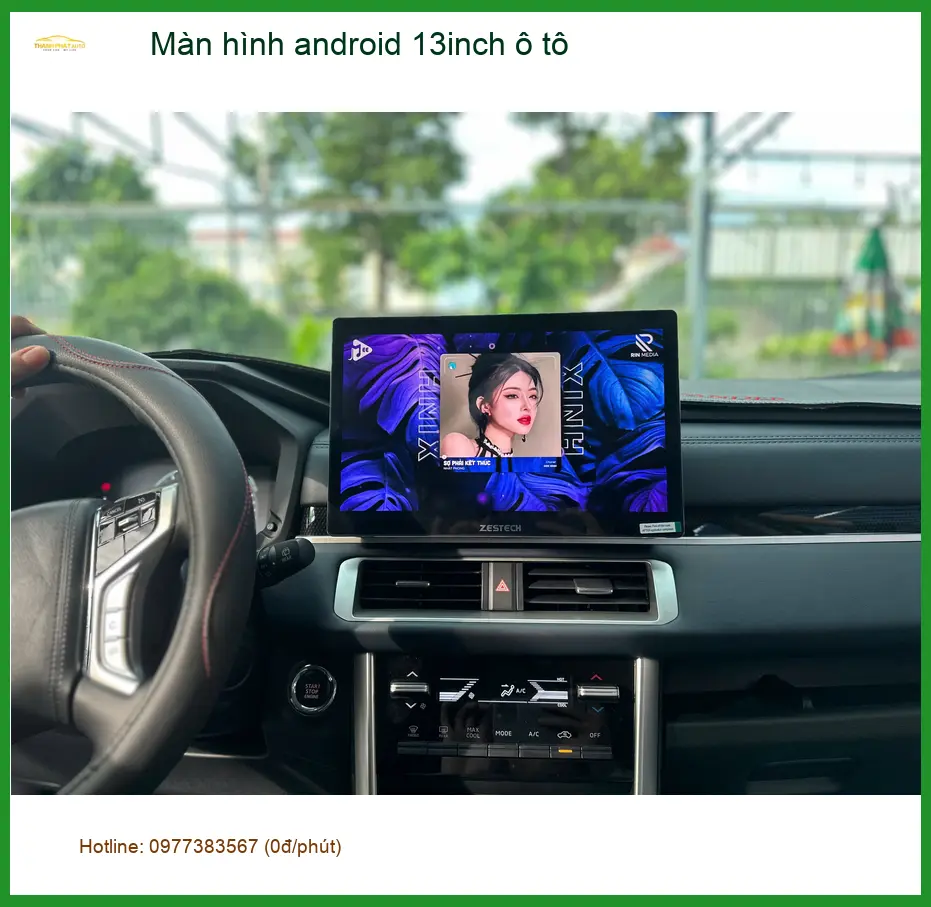 Anh Cường lắp màn hình Android 13inch ô tô cho Toyota Vios tại Quận 2. ảnh thực tế 3