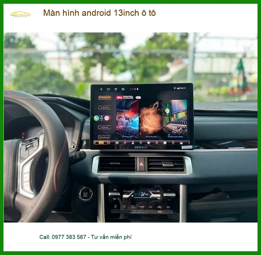 Anh Dũng lắp màn hình Android 13inch ô tô tại Quận Thủ Đức ảnh thực tế 2