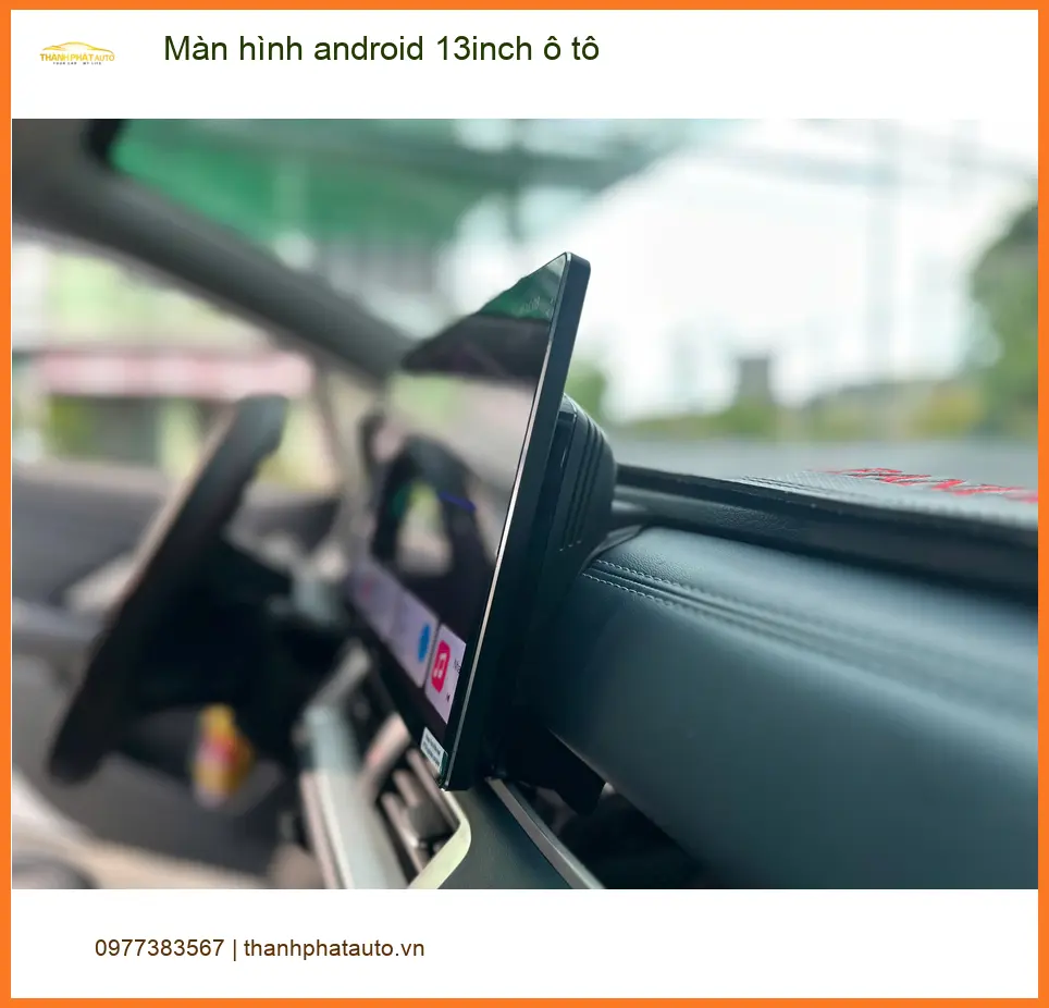 Anh Dũng lắp màn hình Android 13inch ô tô tại Quận Thủ Đức ảnh thực tế 5