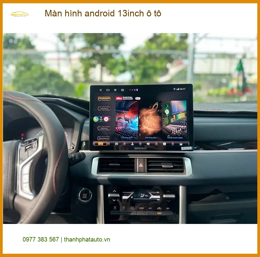 Chị Minh Thư lắp màn hình Android 13inch cho Hyundai Accent ở Quận 7 ảnh thực tế 3