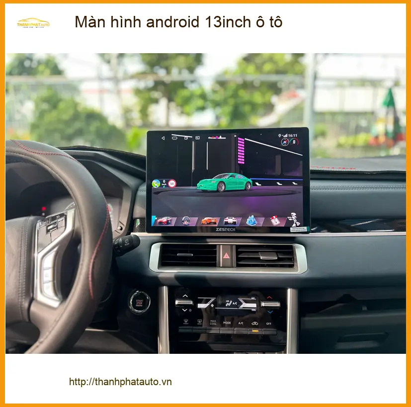 Anh Phước lắp màn hình android 13inch Mazda 3 tại Quận Tân Phú