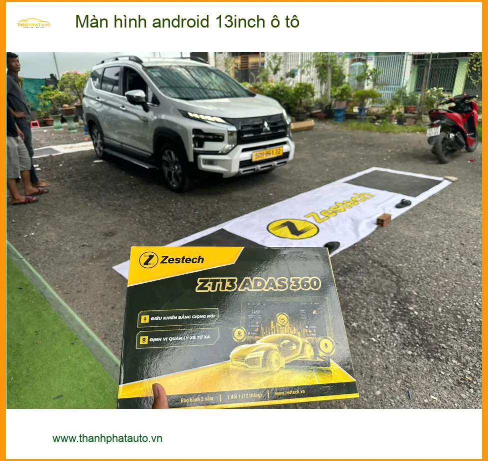 Anh Phước lắp màn hình android 13inch Mazda 3 tại Quận Tân Phú ảnh thực tế 4