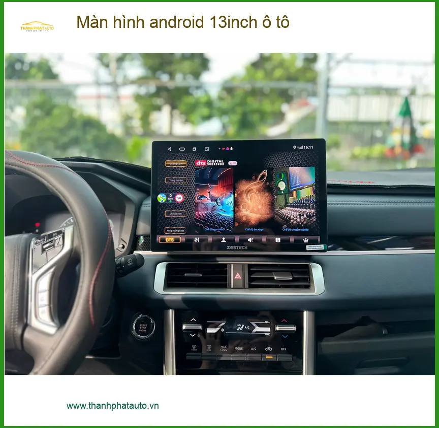 Anh Tấn nâng cấp màn hình android 13inch ô tô cho Kia K3 tại Quận 11. ảnh thực tế 2