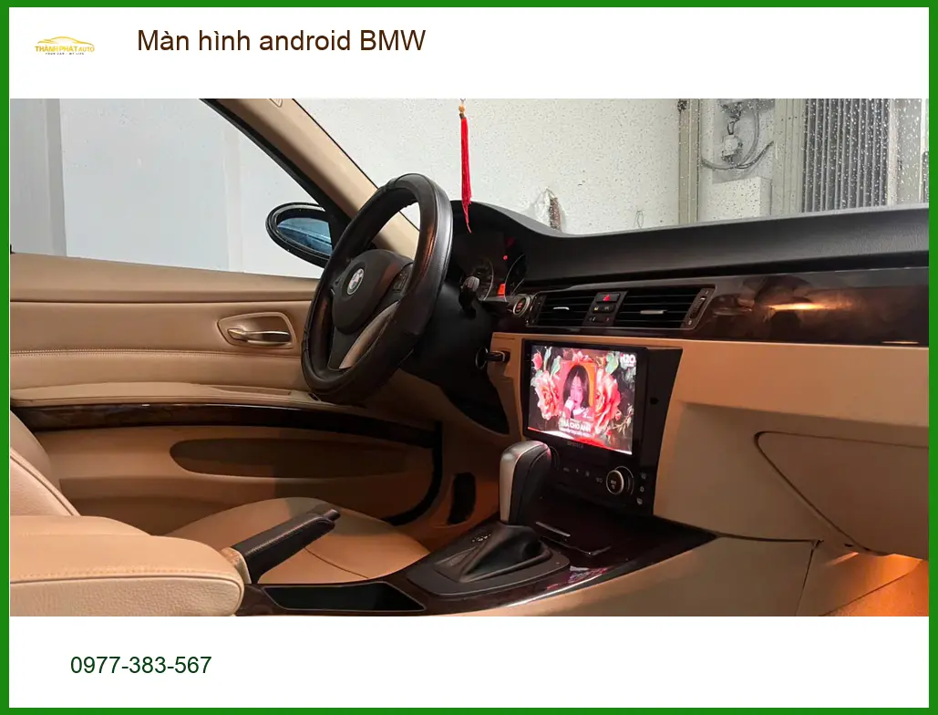 Anh Lâm nâng cấp màn hình Android BMW cho BMW 3 Series tại Quận 6 ảnh thực tế 3