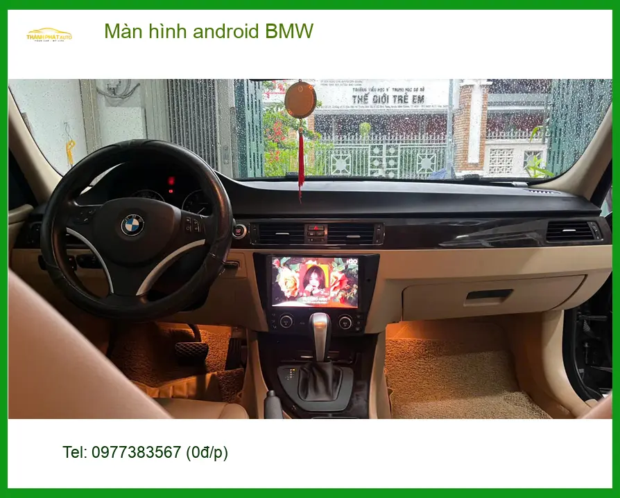 Anh Lâm nâng cấp màn hình Android BMW cho BMW 3 Series tại Quận 6 ảnh thực tế 4