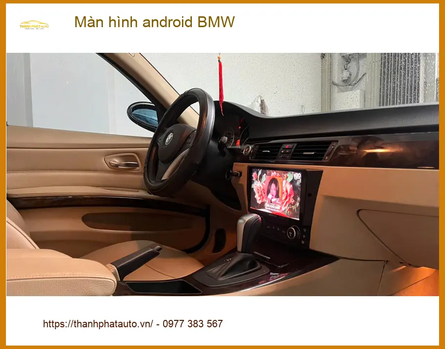 Anh Lộc nâng cấp màn hình Android cho BMW 3 Series tại Quận Tân Bình để trải nghiệm công nghệ mới ảnh thực tế 3