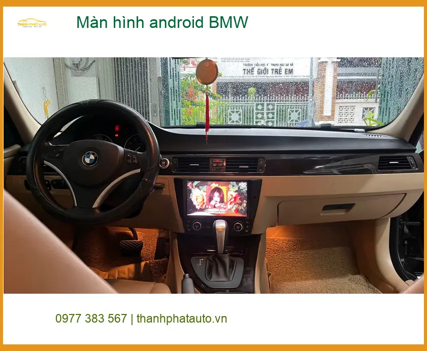 Chú Sơn nâng cấp Màn hình Android BMW X3 chính hãng tại Quận 1