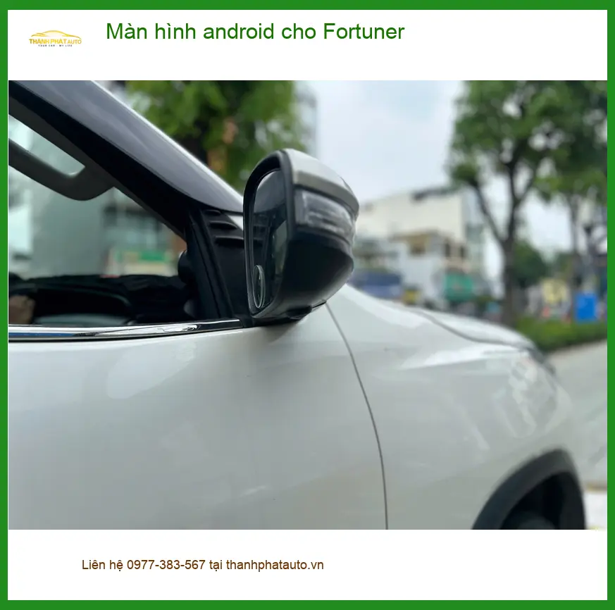 Cô Lan Anh nâng cấp màn hình Android cho Fortuner tại Quận Nhà Bè ảnh thực tế 2