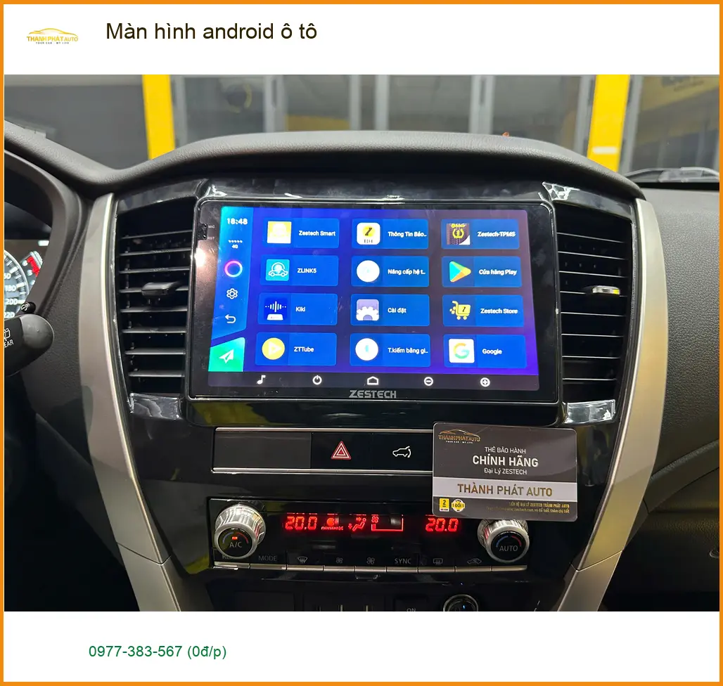 Anh Bảo lắp màn hình android ô tô cho Hyundai Accent tại Quận Tân Bình