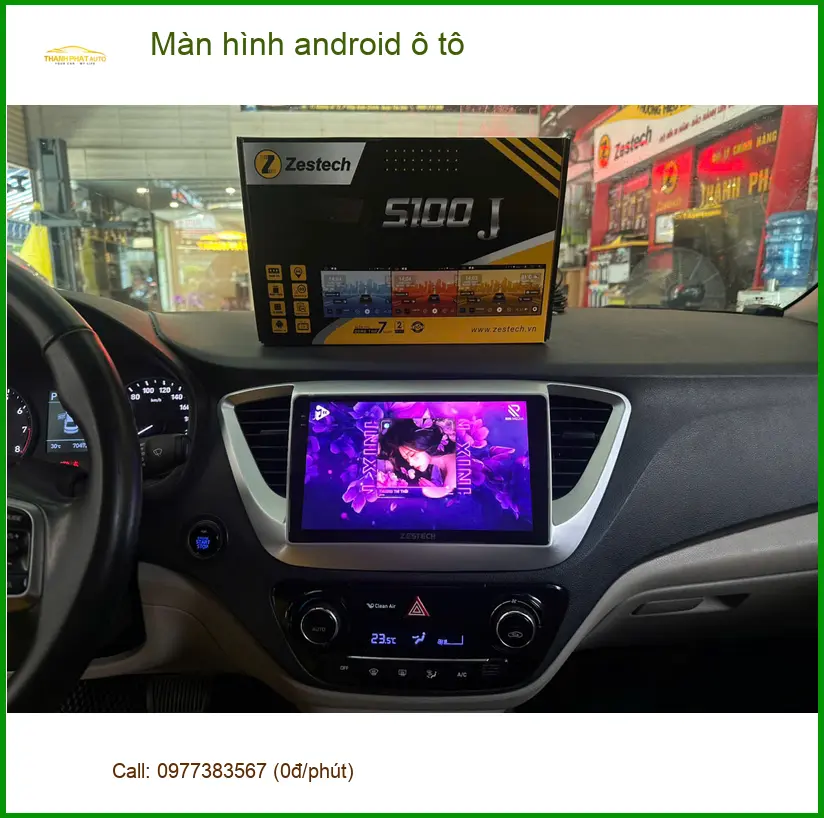 Anh Lộc lắp màn hình Android Zestech cho Ford Territory tại Quận 2 để giải trí và dẫn đường thông minh