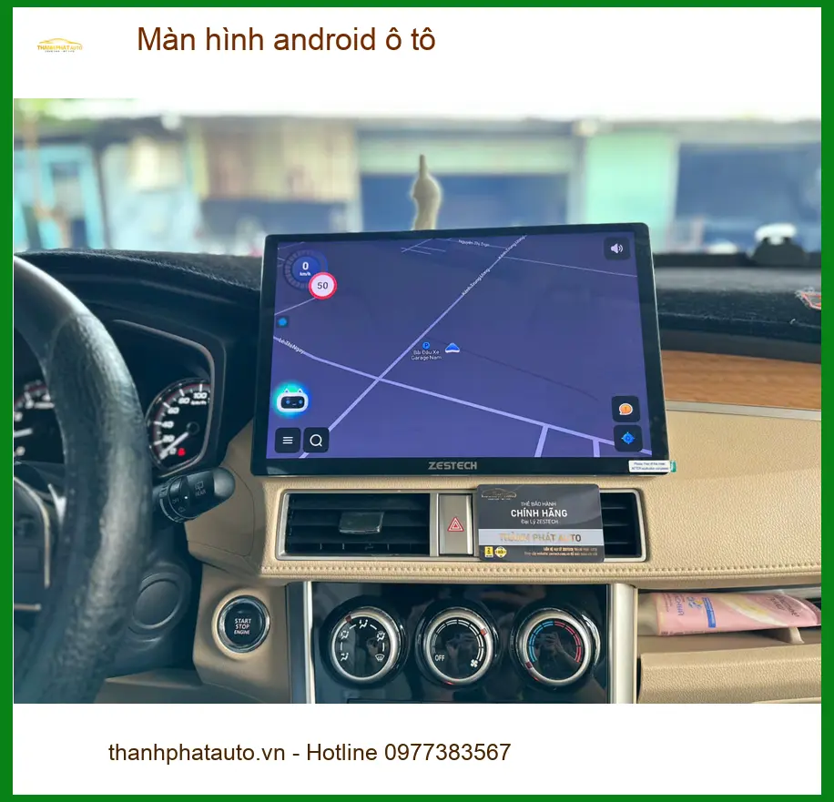Anh Long lắp màn hình android ô tô cho Honda CRV tại Quận 12 vì màn hình cũ đã lỗi thời. ảnh thực tế 2