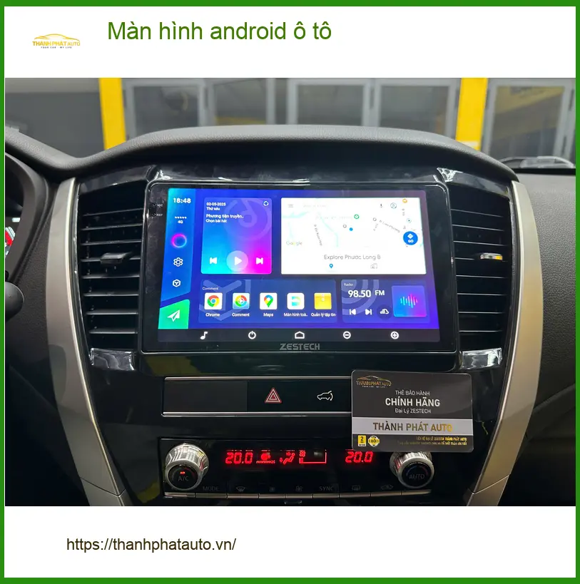 Anh Quang lắp Màn hình android ô tô cho Kia K3 tại Quận Bình Tân ảnh thực tế 3