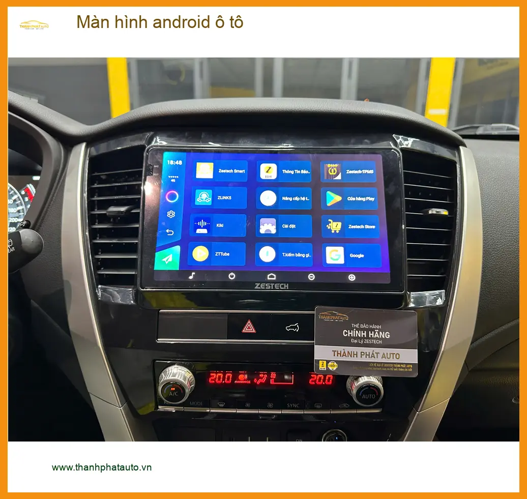 Anh Cường lắp Màn hình android ô tô cho Honda CR-V tại Quận 2