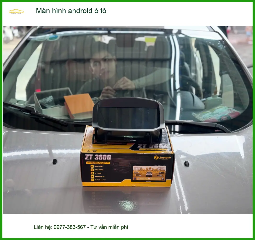 Anh Cường lắp màn hình android ô tô cho Hyundai Accent tại Quận Bình Tân ảnh thực tế 2