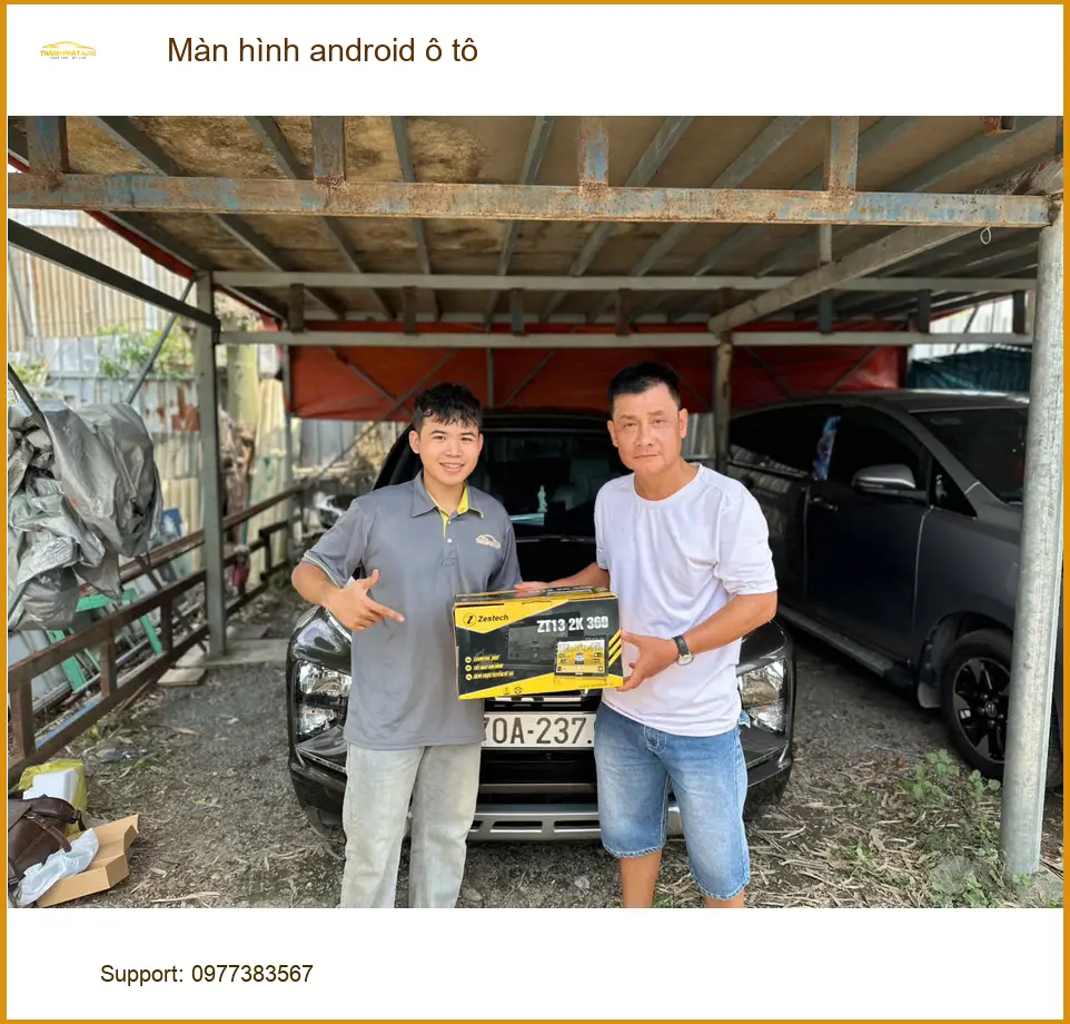 Anh Khải lắp màn hình Android ô tô chính hãng cho Hyundai Creta tại Quận 4