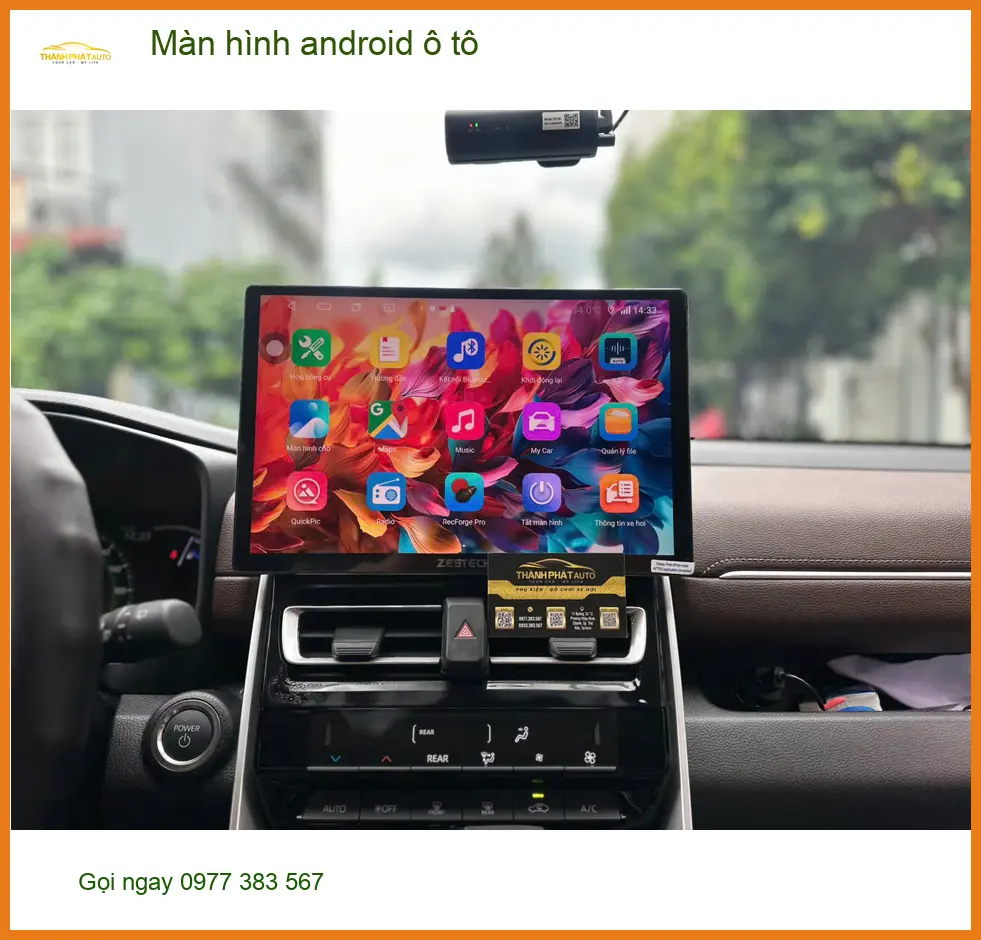 Anh Dũng Mazda 3 lắp màn hình Android ô tô tại Quận Thủ Đức ảnh thực tế 2