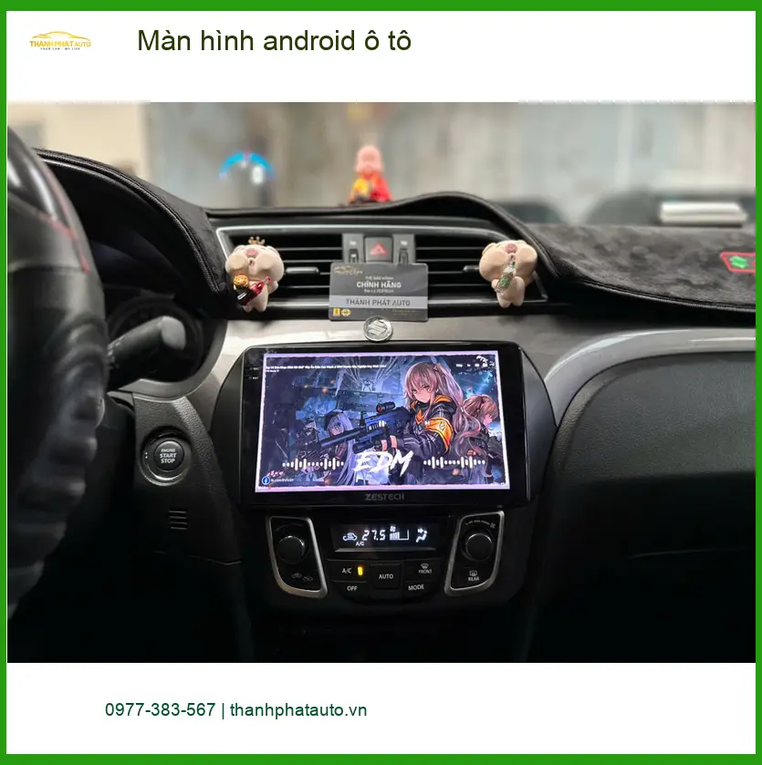 Anh Khang lắp màn hình Android ô tô Zestech cho Kia Carnival ở Thủ Đức ảnh thực tế 2