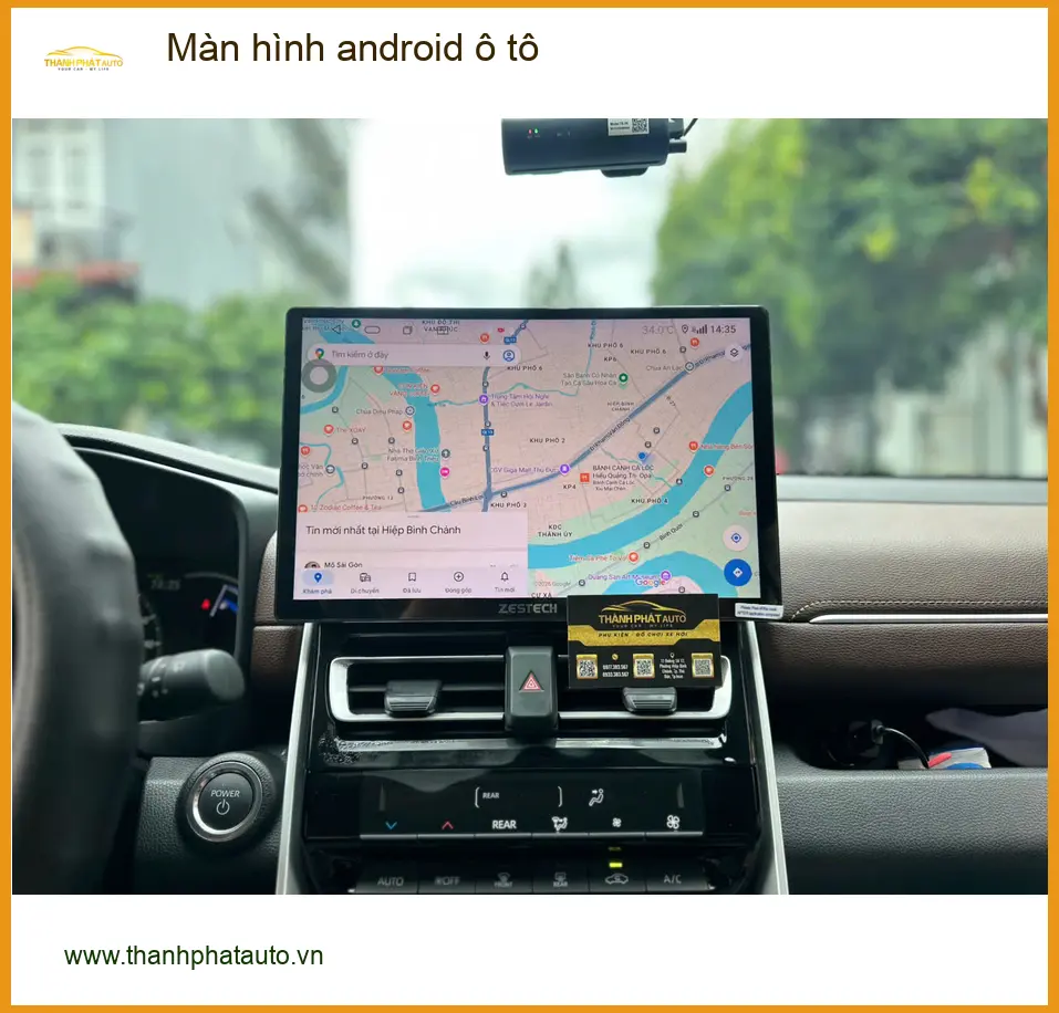 Anh Dũng Mazda 3 lắp màn hình Android ô tô tại Quận Thủ Đức ảnh thực tế 4