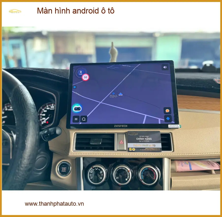 Anh Khải lắp màn hình Android ô tô chính hãng cho Hyundai Creta tại Quận 4 ảnh thực tế 4